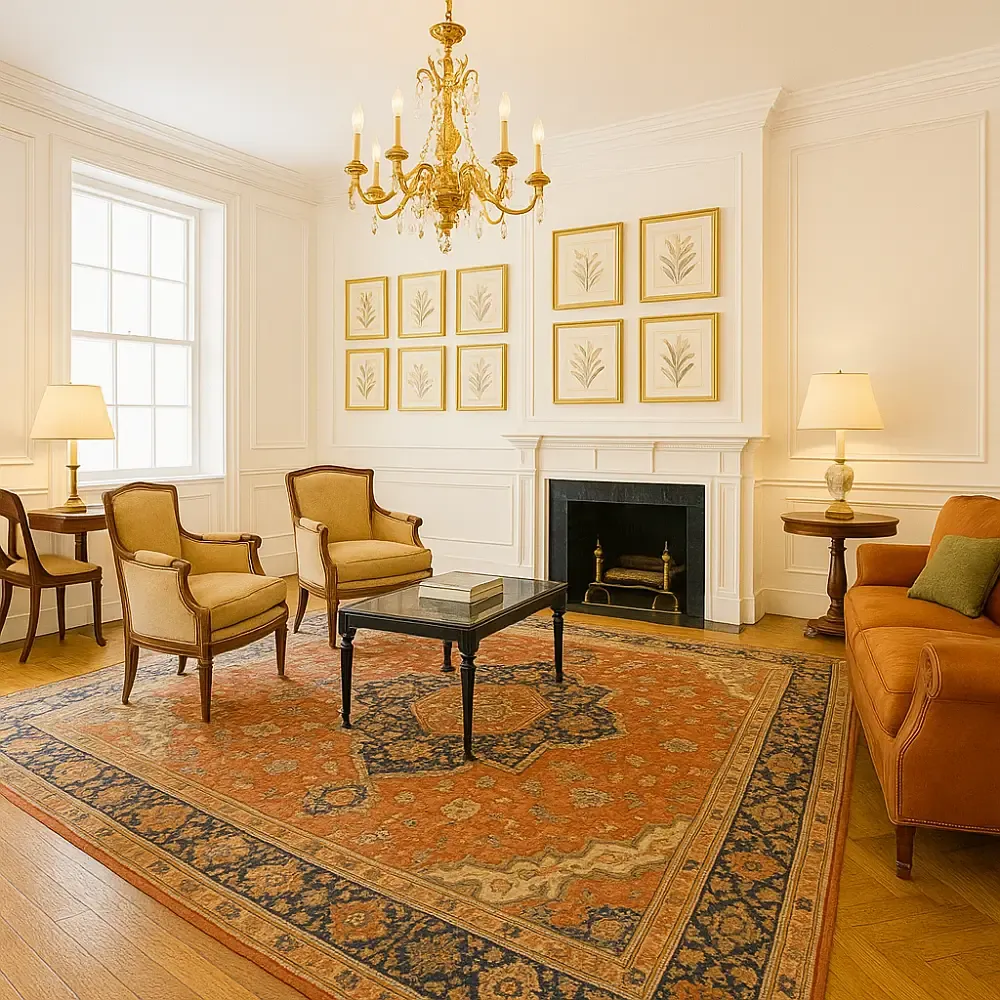 Machine Made Persian Rug